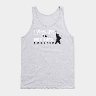 I wanna live in a music festival forever Tank Top